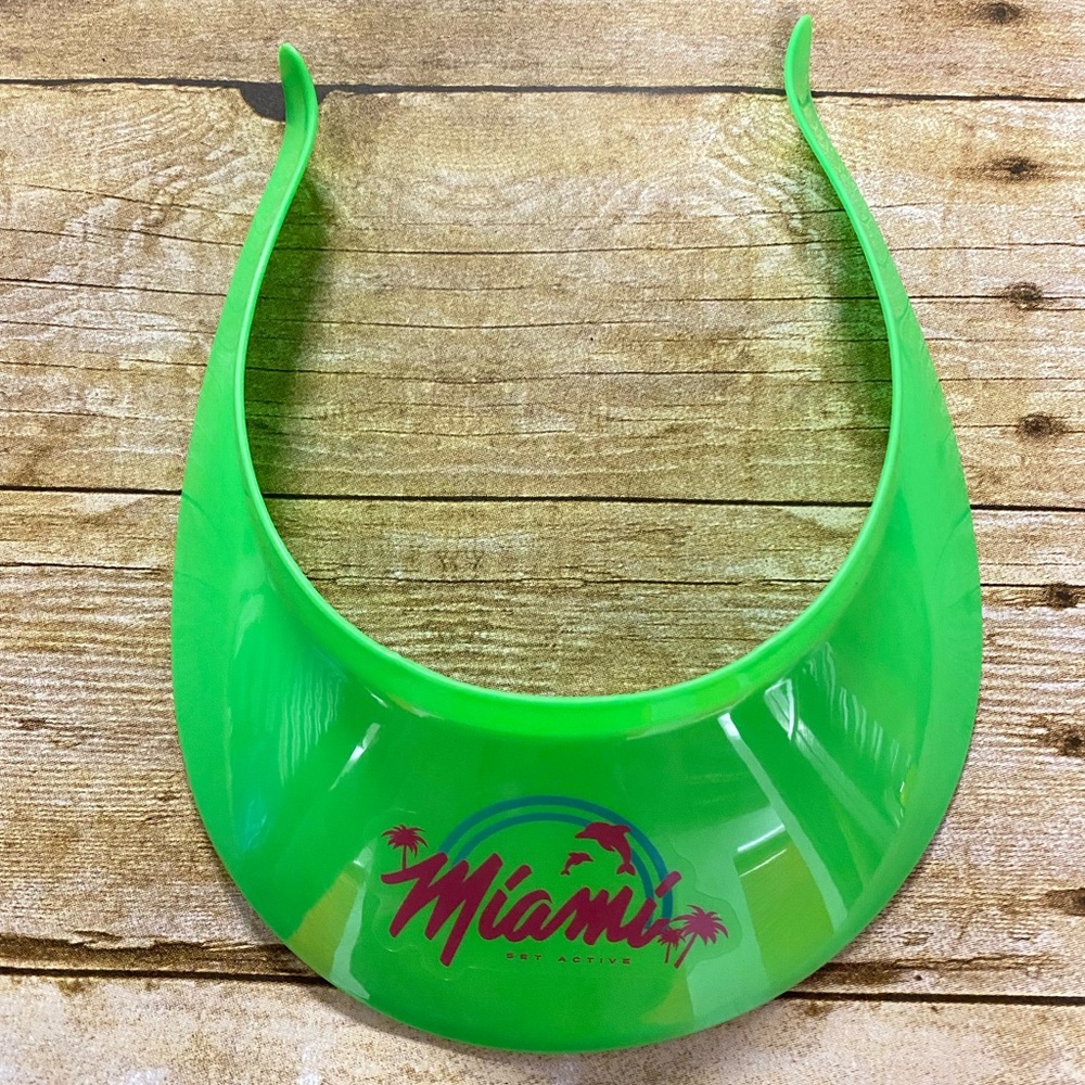 SET Active Bright Green Miami Visor